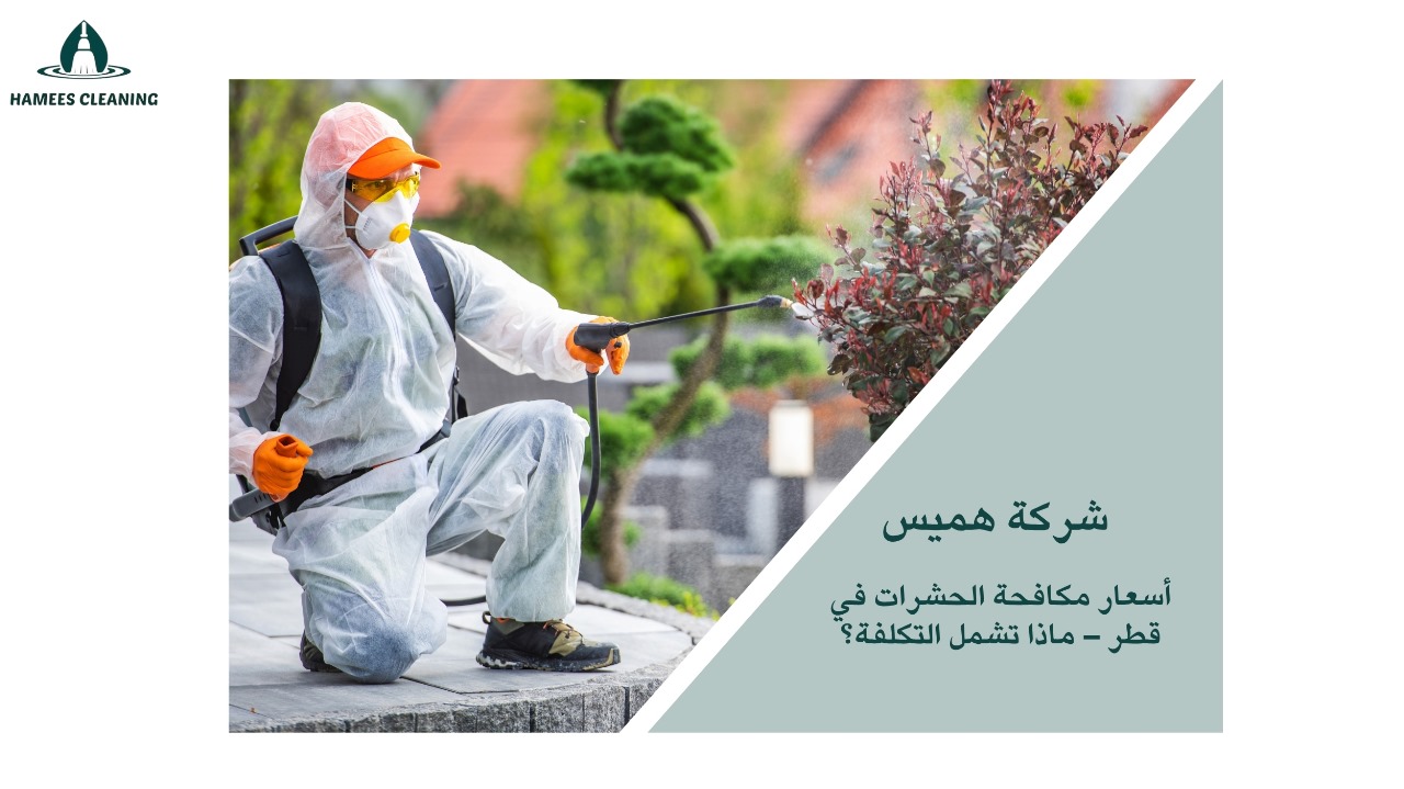أسعار مكافحة الحشرات في قطر