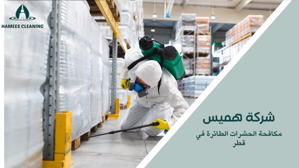 مكافحة فورية للحشرات الطائرة