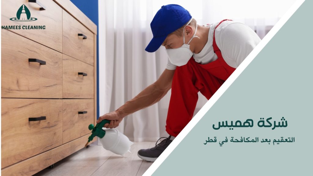 التعقيم بعد المكافحة في قطر بمواد آمنة ومعتمدة