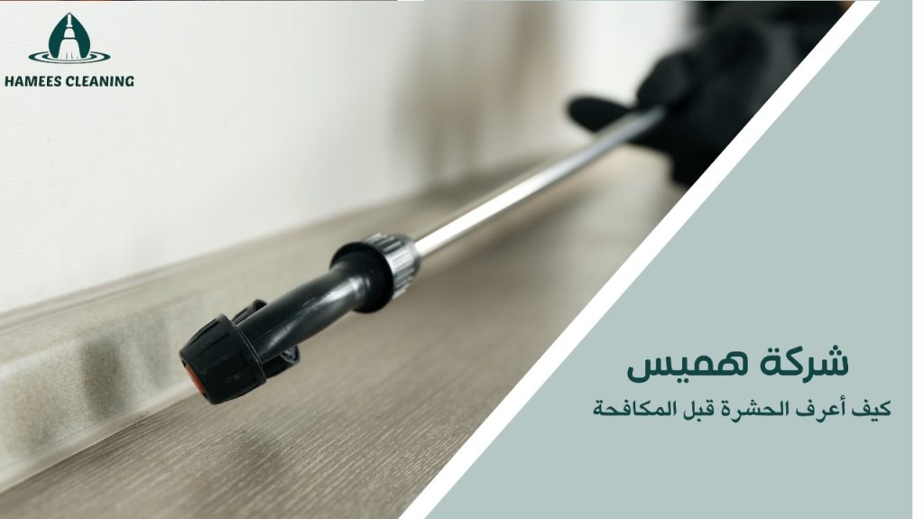 كيف أعرف الحشرة قبل المكافحة