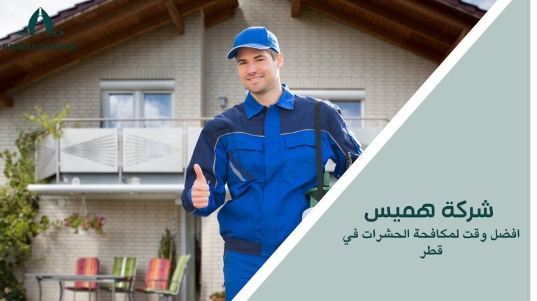 أفضل وقت لمكافحة الحشرات في قطر